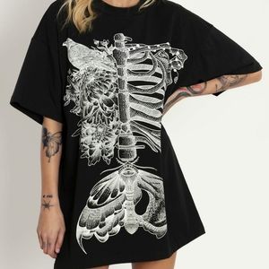 Blackmilk LIFE AND DEATH GIANT TEE L